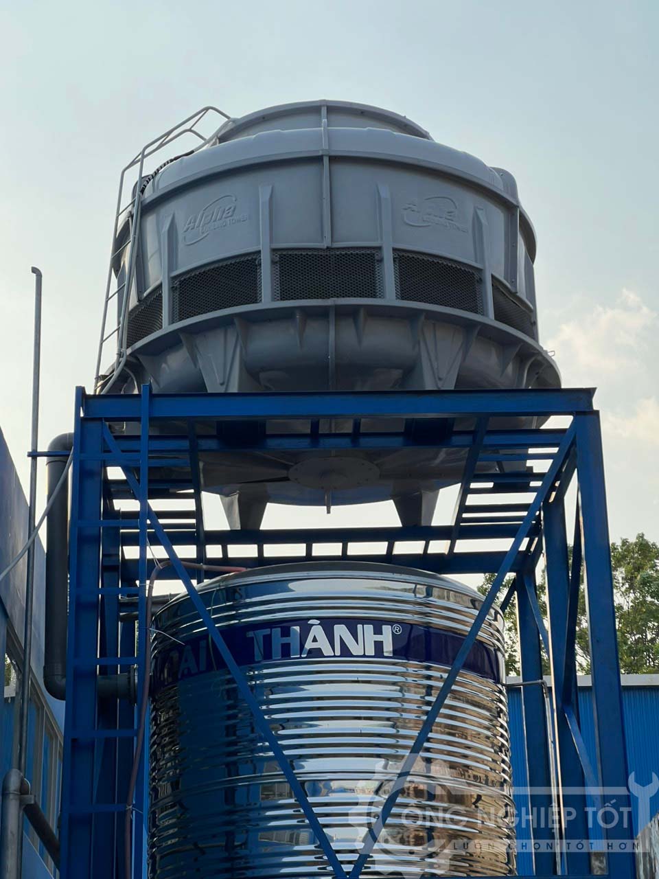 Tháp giải nhiệt tại Quảng Ninh